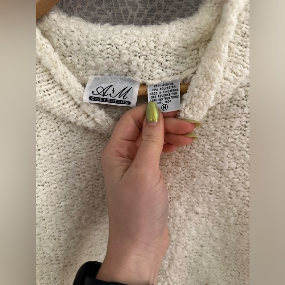 White sweater - Picture 2 of 3